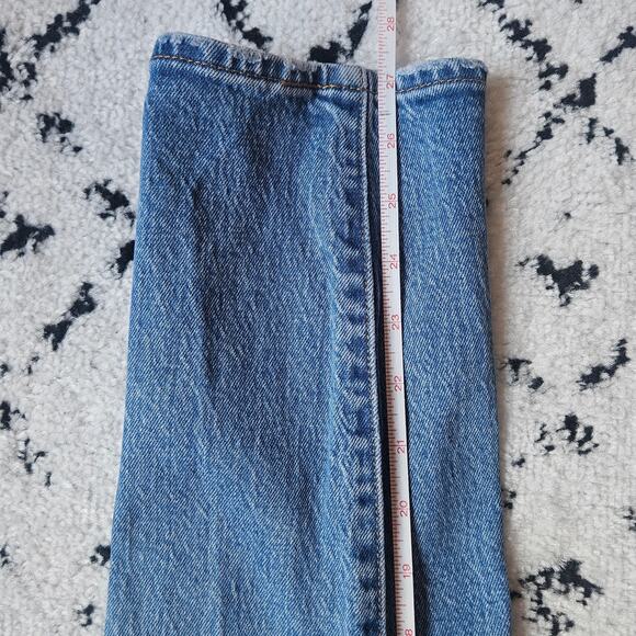 Levi's Wedgie Tapered Leg High Rise Ankle Jeans Size 27 - Picture 11 of 13